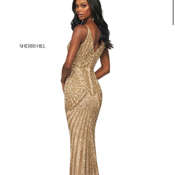 Sherri Hill Gown size 14 - Picture 2 of 2